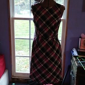 Pink and Grey plaid dress!!